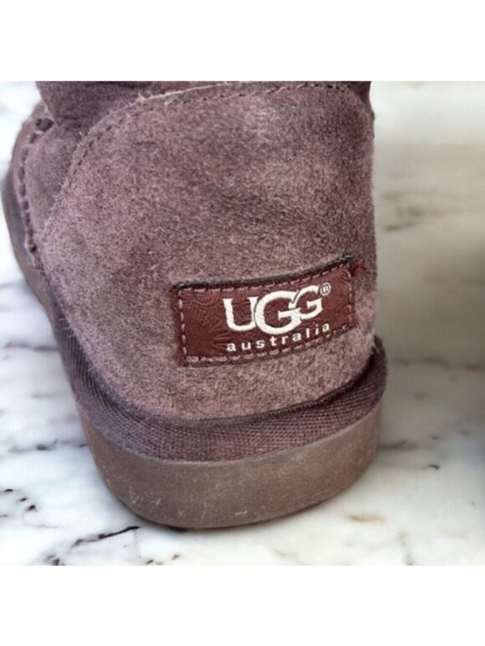 UGG Classic Short II Boots Size 6 Burnt Cedar Color - Picture 11 of 13